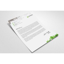 80 GSM Criss Cross Letterhead ( 210 x 280 mm Single Side) - Without Pad | Qty : 1000