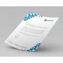 80 GSM Bond Letterpad ( 210 x 280 mm Single Side) - Without Pad | Qty : 1000