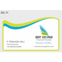 Matt Front & Back 1000 - Die Cut Card (DC-11)