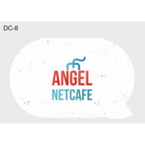 Matt Front & Back 1000 - Die Cut Card (DC-8)