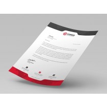 100 GSM Bond Letterhead ( 210 x 297 mm Single Side) - Without Pad | Qty : 1000