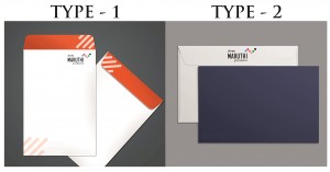 100 GSM A4 Wedding Card Envelope 11.5" x 8.75" 500 Nos.