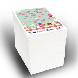 100 GSM Art Paper 20,000 Copies (210 mm x 280 mm) Front & Back