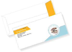 Envelope 9" x 4" / Single Side / 1000 